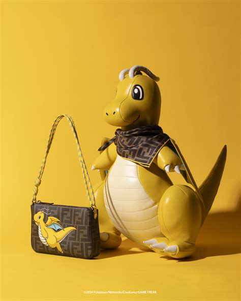 fendi pokemob|Fendi pokemon collaboration.